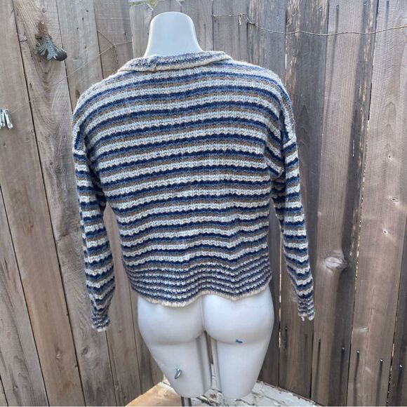 Madewell Waller Crop Cardigan Sweater in Stripe size XS - Picture 10 of 10